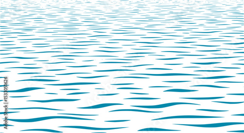 Seamless wave pattern with thin lines, Seamless pattern with blue waves. Abstract light blue background with seamless wave pattern. water
