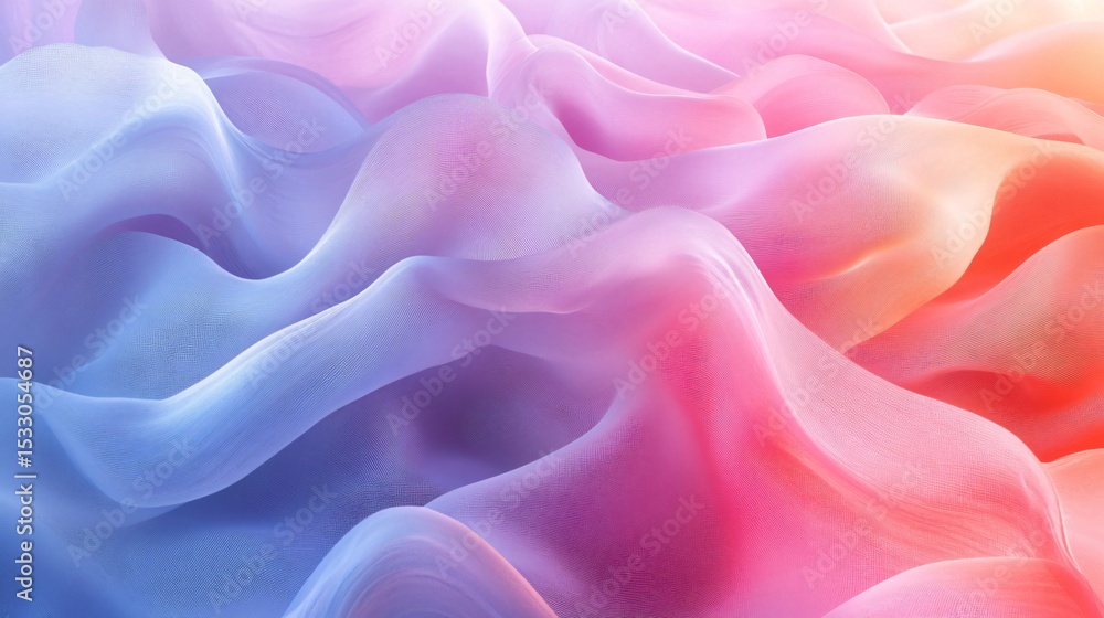 Obraz premium Pastel Gradient Texture Art with Subtle Abstract Design