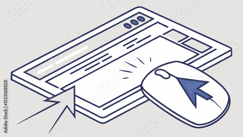 Webpage Click with Computer Mouse