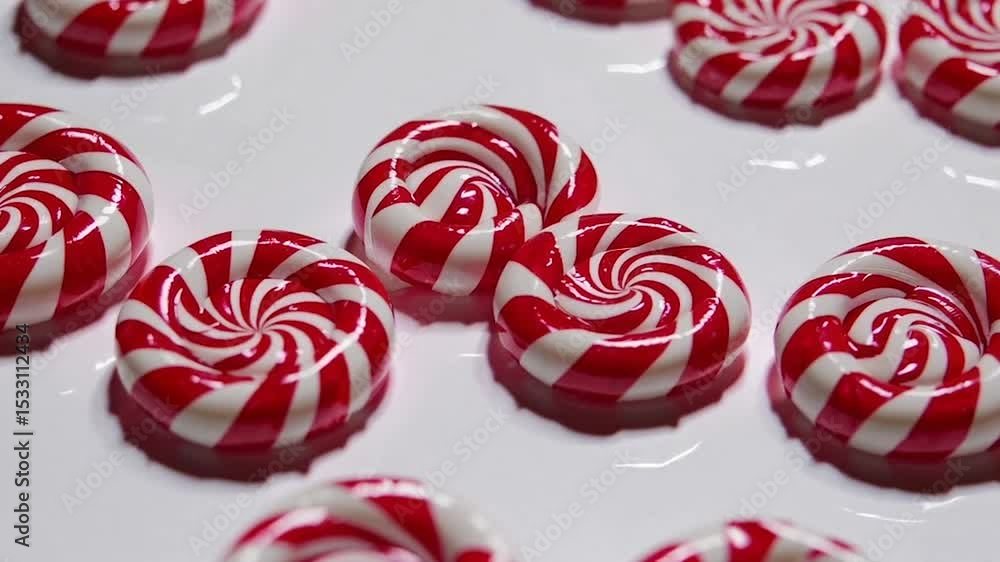 candy canes in a glass