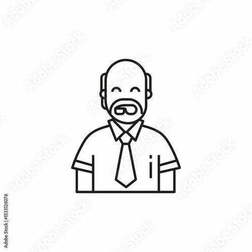 man smoking icon sign vector