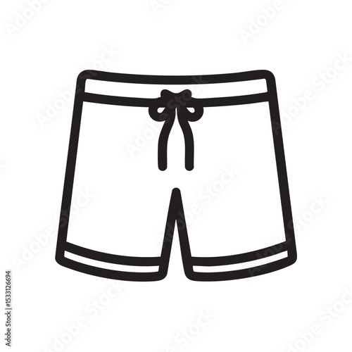 Simple swim shorts ideal for summer and beach fun