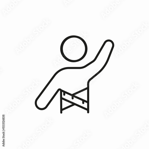 runner first icon sign vector