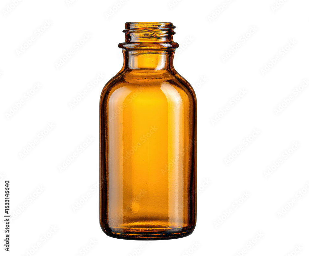 Amber glass bottle for essential oils and herbal remedies Amber glass bottle for essential oils and herbal remedies