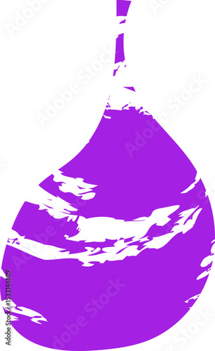 Roughly drawn bowl-like shape with a smooth, textured fill.