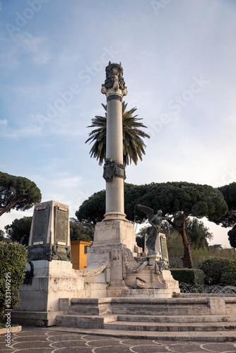 Monument in Frascati, Italy