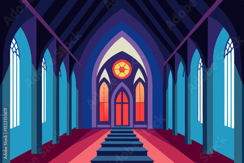 stained glass window
