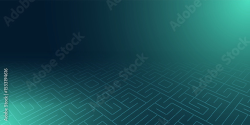 Digital technology speed connect blue green background, cyber nano information, abstract communication, innovation future tech data, internet network connection, Ai big data, line dot illustration