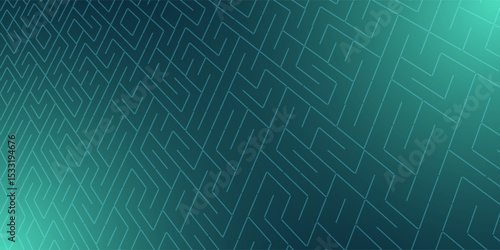 Digital technology speed connect blue green background, cyber nano information, abstract communication, innovation future tech data, internet network connection, Ai big data, line dot illustration