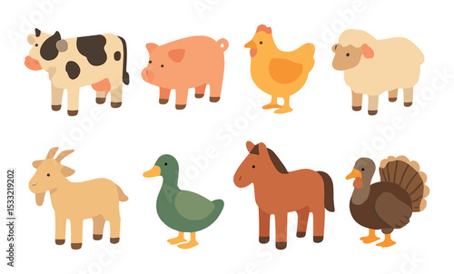 Heroes and occupations icons set – flat, character roles and professions symbols
