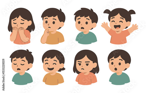 Snack and dessert icons set – outline, confectionery and sweet food symbols