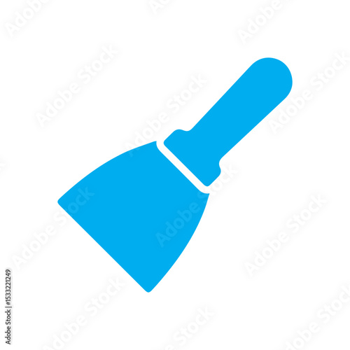 Putty knife colored icon