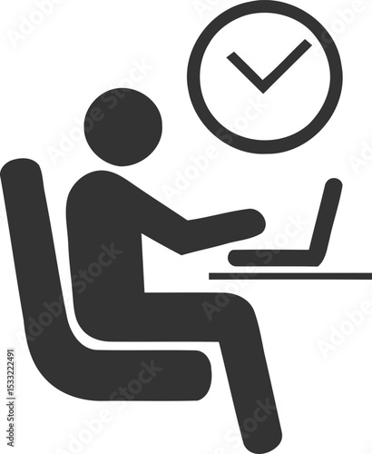 Time and Clock set of web icons in line style. Time management. Timer, Speed, Date, Countdown, Alarm, Recovery, Time, clock, watch, calendar simple icons for web and mobile app. Vector illustration