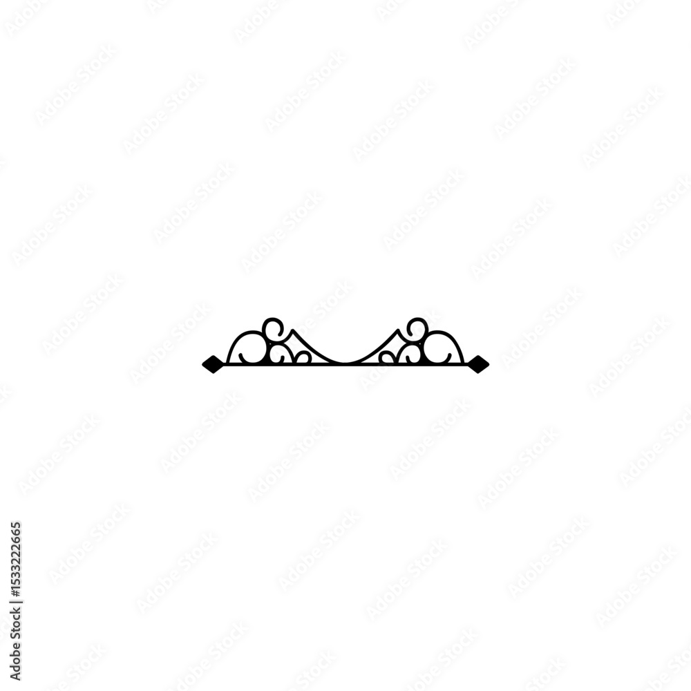 Fototapeta premium Line clip art design on plain white transparent isolated background for card, shirt, hoodie, sweatshirt, apparel, tag, mug, icon, poster or badge