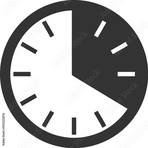 Time and Clock set of web icons in line style. Time management. Timer, Speed, Date, Countdown, Alarm, Recovery, Time, clock, watch, calendar simple icons for web and mobile app. Vector illustration