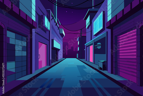 night city street