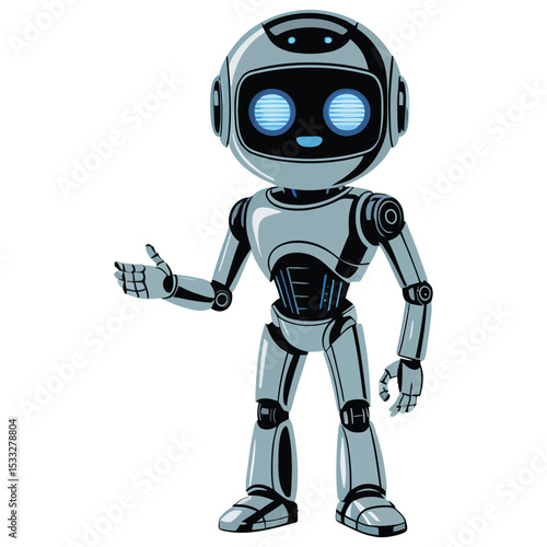 blue screen robot