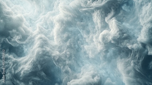 Wallpaper Mural Abstract swirling grey and blue smoke cloud texture. Torontodigital.ca