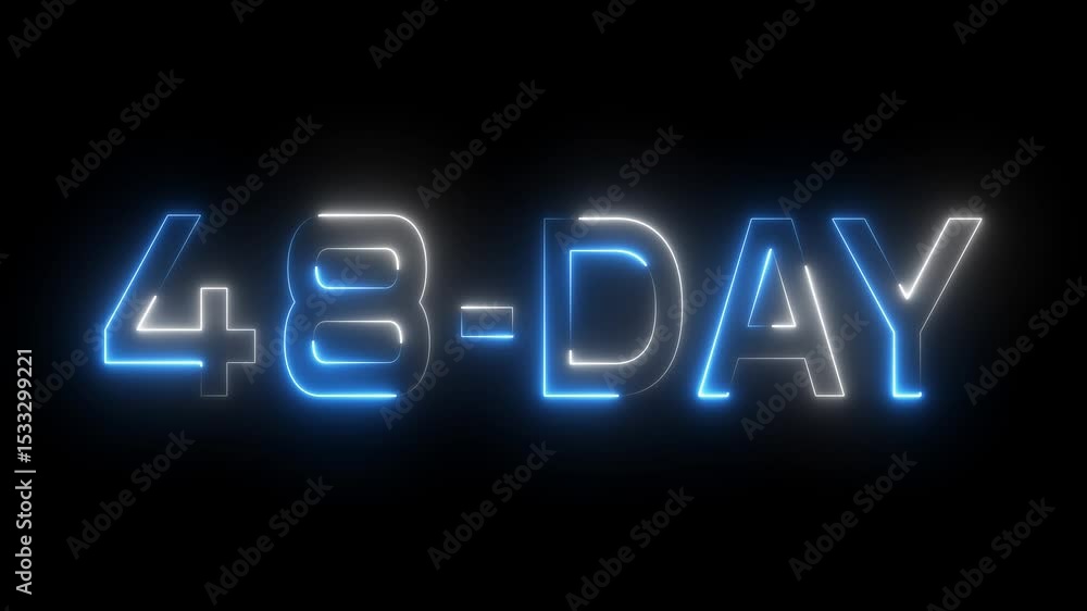 Events calendar animation. Neon calendar. Events calendar animation. Neon calendar.