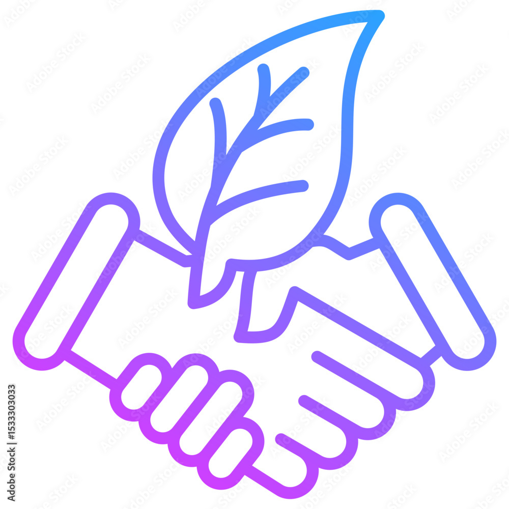 Obraz premium Handshake Icon