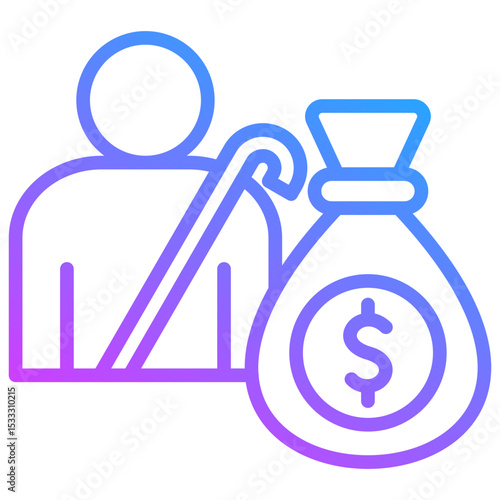 Retirement Savings Icon
