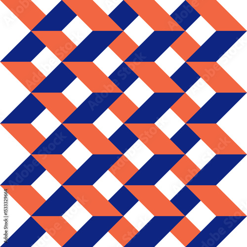 Abstract Square Pattern
