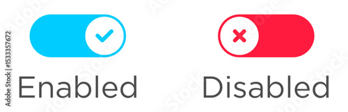 enable and disable switch button