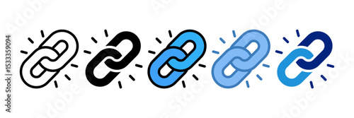 Link Icon Element For Design