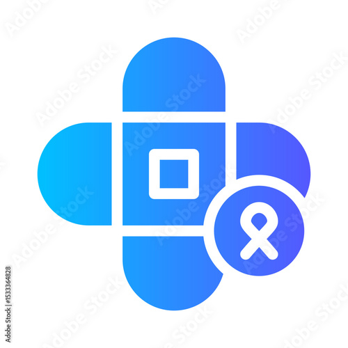 band aid gradient icon