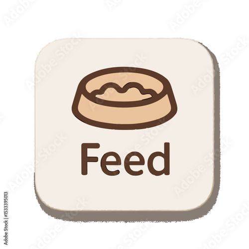 This is the button for the lovely pet application.
