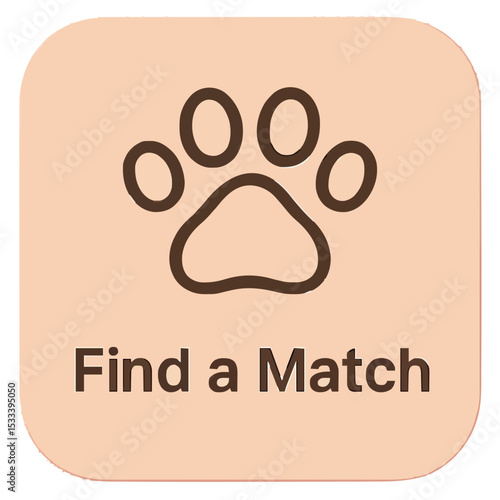 This is the button for the lovely pet application.