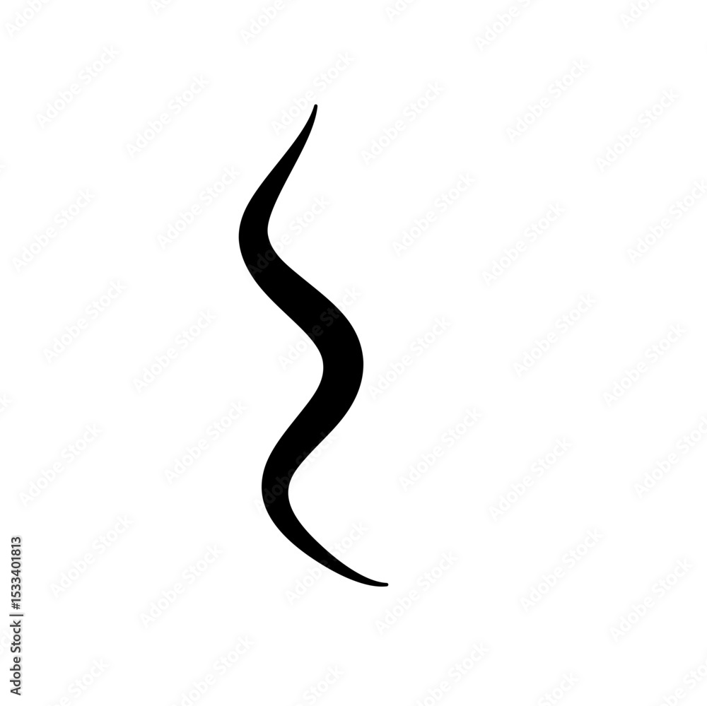 Fototapeta premium Smoke Silhouette