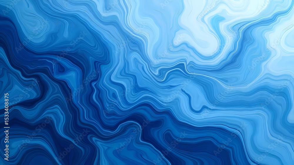 Abstract blue flowing water background featuring dynamic lines and shades Abstract blue flowing water background featuring dynamic lines and shades