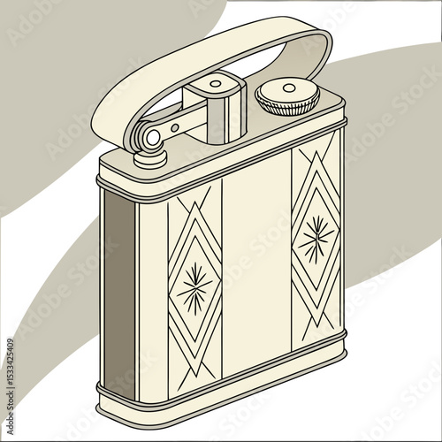 vector illustration of an ancient greek temple