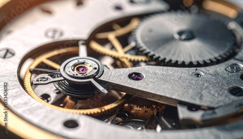 Wallpaper Mural Close-up watch mechanism (1) Torontodigital.ca