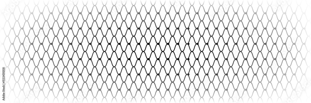 Fototapeta premium Mesh texture for fishing nets. Seamless pattern for sportswear or soccer goal, volleyball net, basketball hoop, hockey, athletics. Abstract net background for sports