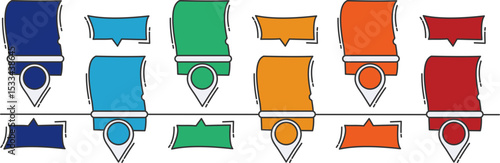 Cute Timeline Infographic Hand Drawn