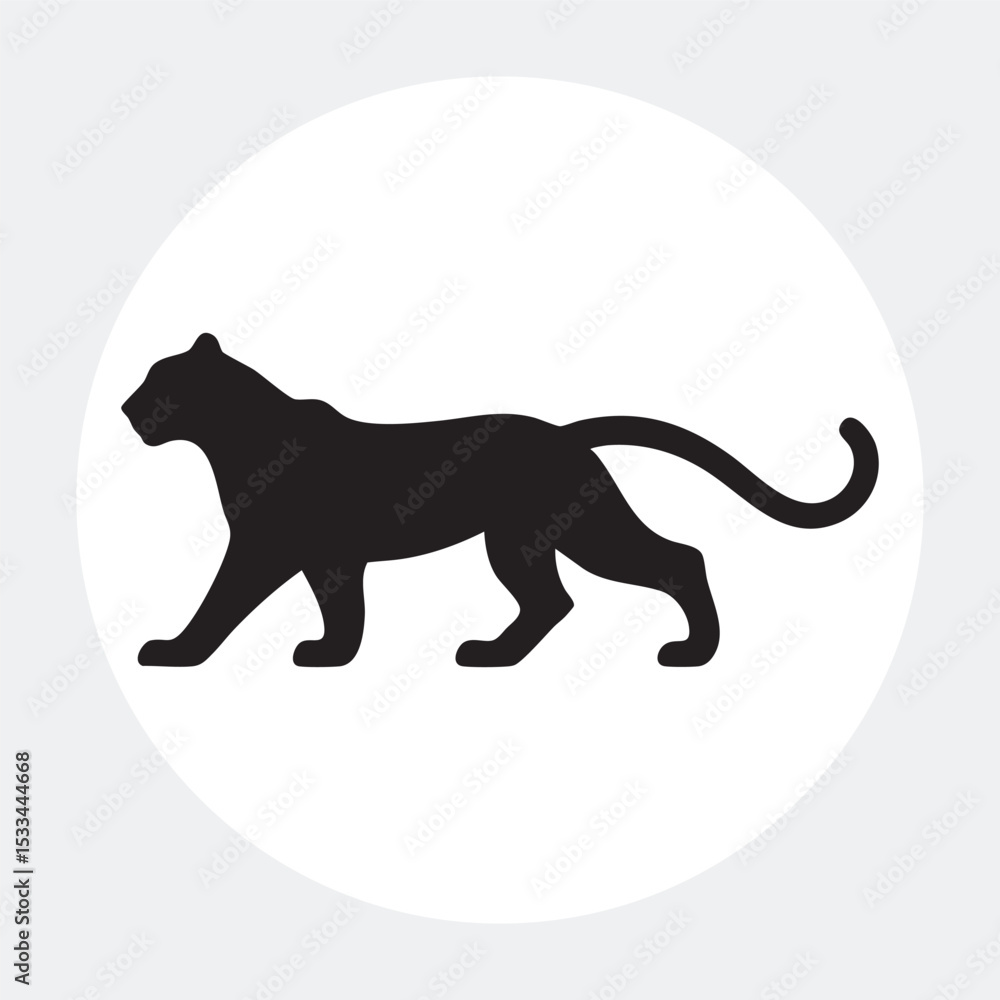 Obraz premium tiger silhouettes