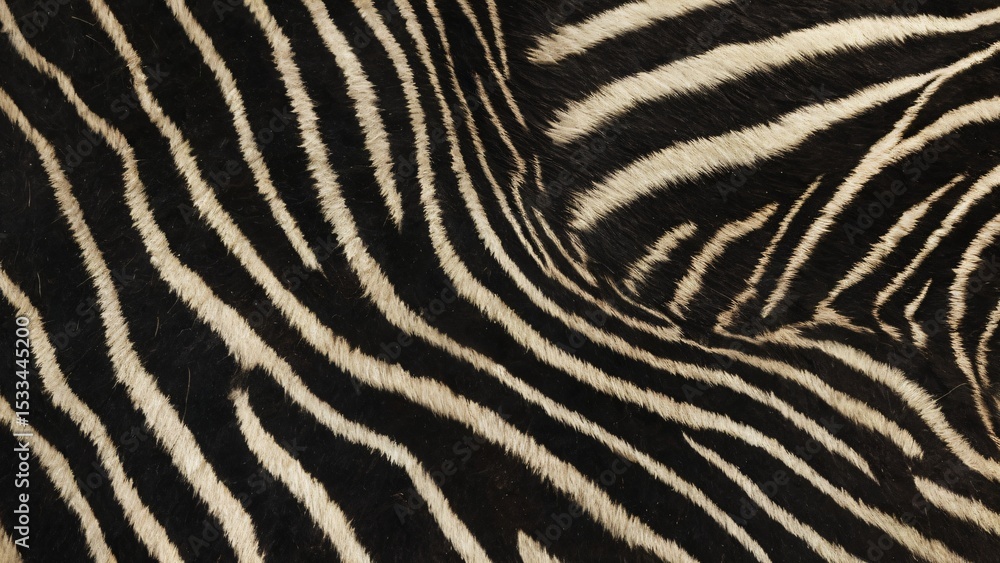 Close-Up of Zebra Stripes Displaying Intricate Natural Textures and Patterns, Detailed view of zebra stripes showcasing their unique black and white pattern. Close-Up of Zebra Stripes Displaying Intricate Natural Textures and Patterns, Detailed view of zebra stripes showcasing their unique black and white pattern.