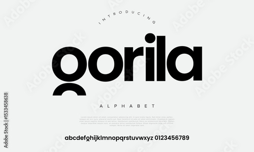 Chunky and modern sans serif font with a playful touch, ideal for bold branding and posters