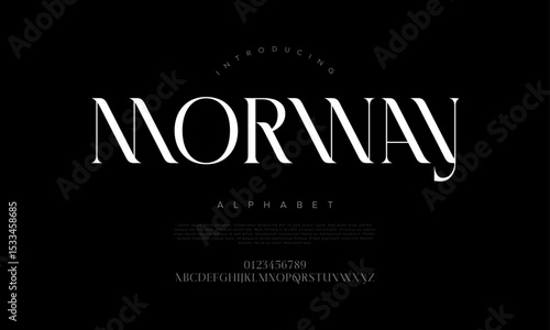 High-contrast serif with refined curves and timeless elegance, ideal for upscale branding and editorial design