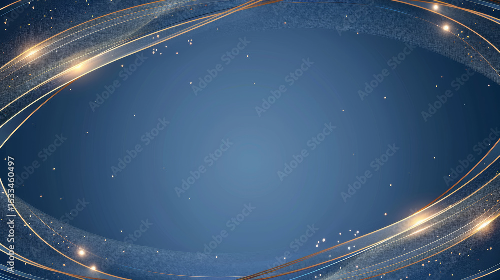 Obraz premium Blue glowing technology background