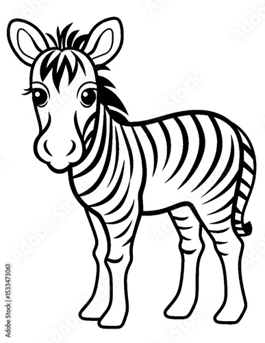 Black and white color pages for kids