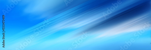 Blurry Abstract Sky Blue Smooth Gradient Background with Soft Color Transitions and Gentle Light Effect, Ideal for Modern Design, Website Backdrop, Presentation Template, or Minimalist Visual Style