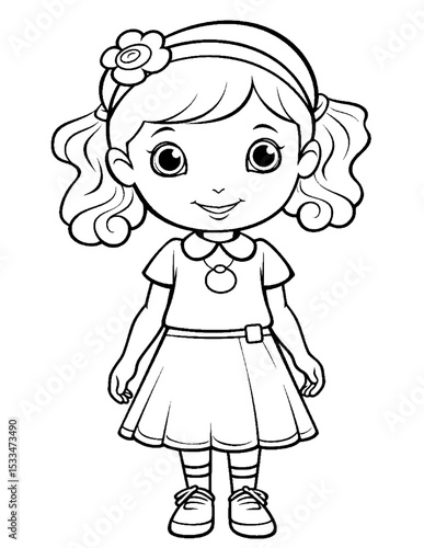 Black and white color pages for kids