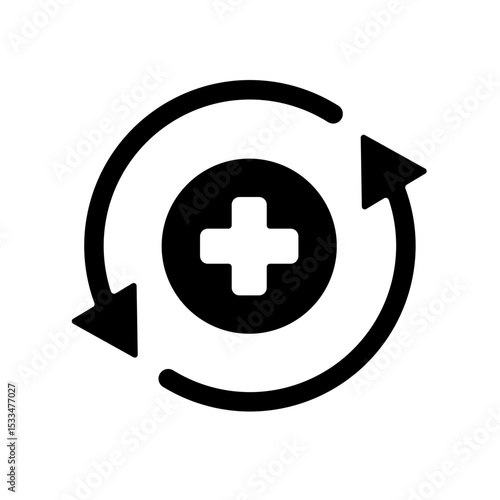 Icon a recover, isolated against a clean background.