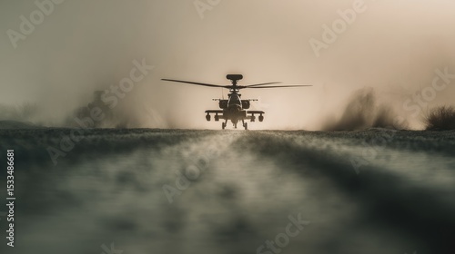 Helicopter landing and takeoff