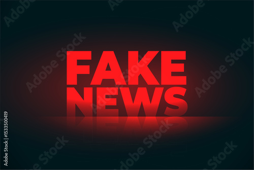 fake news headline background for social media campaign