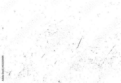 Distressed texture overlay grungy surface with scratches and specks for a vintage look in design projects adds depth and age