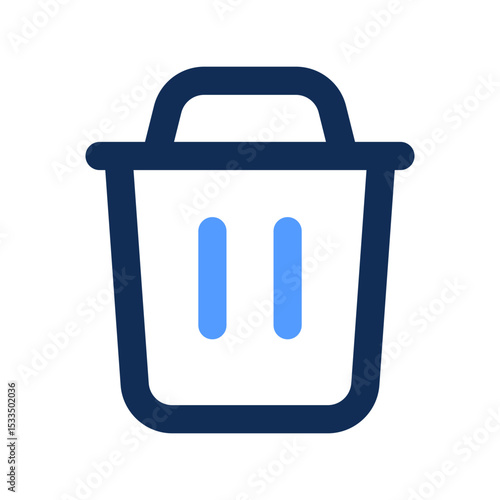 delete outline color icon